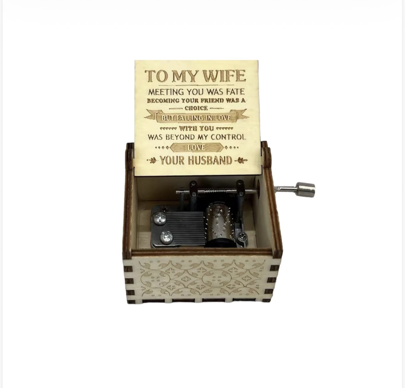 M0024 - To My Wife Music Box