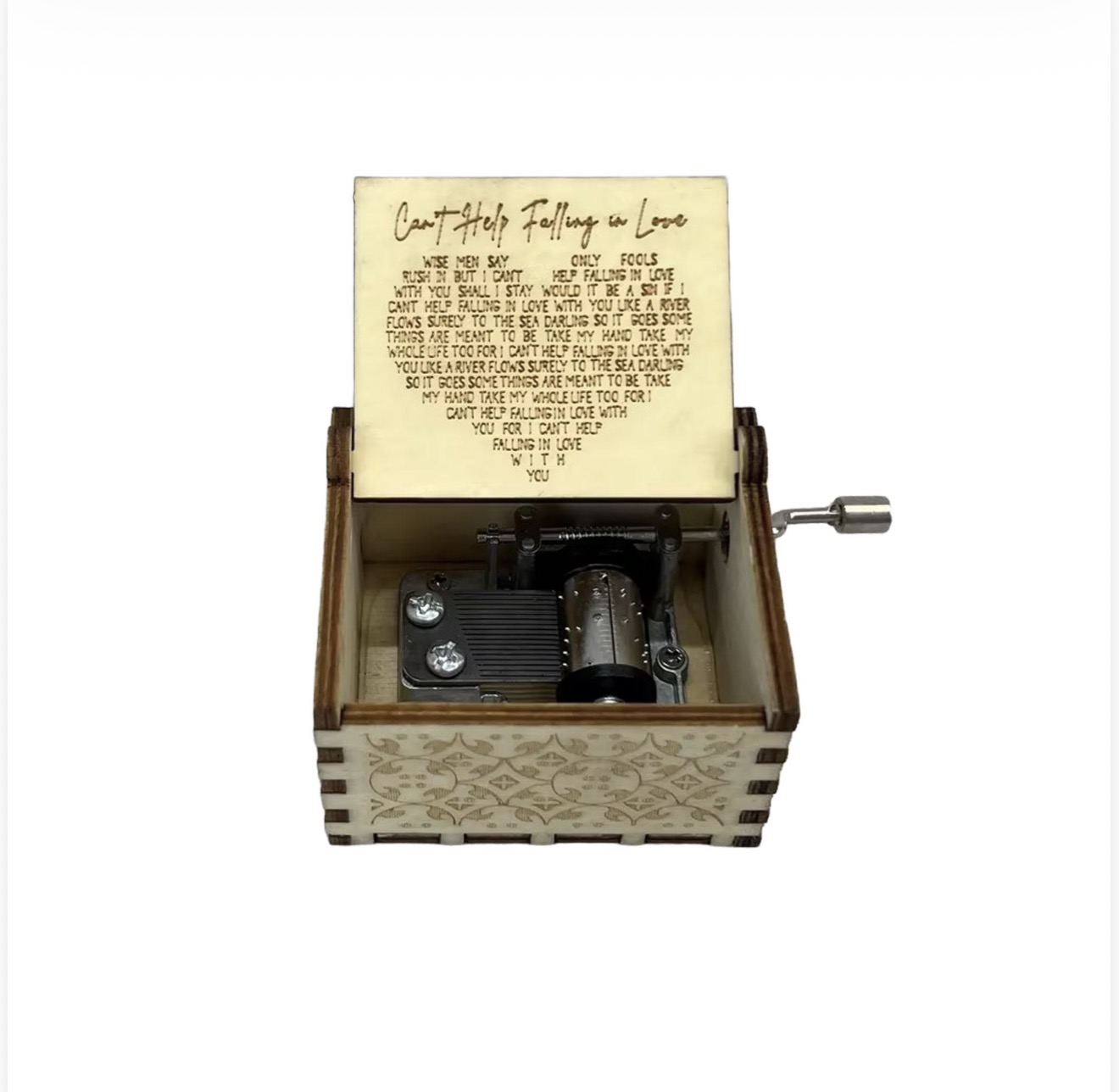 M0027 - River of Love Music Box (Can't Help Falling in Love)